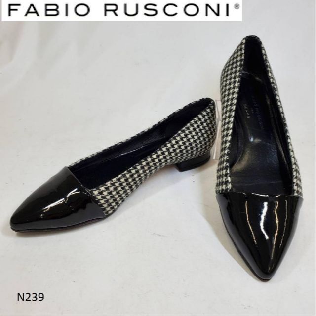 N239　FABIO RUSCONI ファビオ　フラットシューズ　36.5