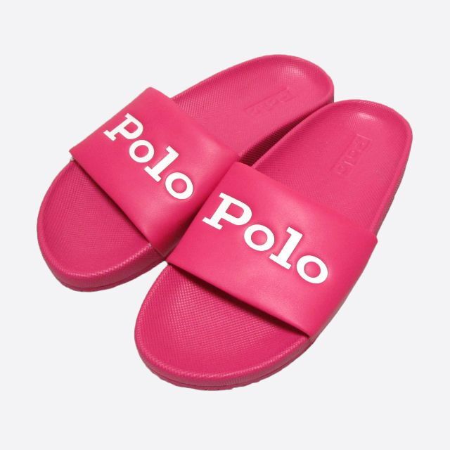 POLO RALPH LAUREN(ポロラルフローレン)の★新品★ラルフローレン★スライドサンダル (Pink/7/24cm) レディースの靴/シューズ(サンダル)の商品写真