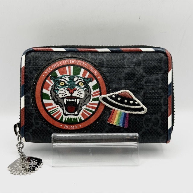Gucci - 極美品 GUCCI コインケース ナイトクーリエ GGスプリーム 虎