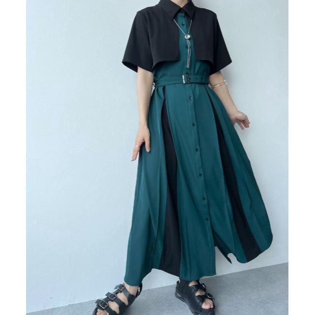 HARE - 新品 激レア 完売品 再販なし HARE バイカラータックワンピース