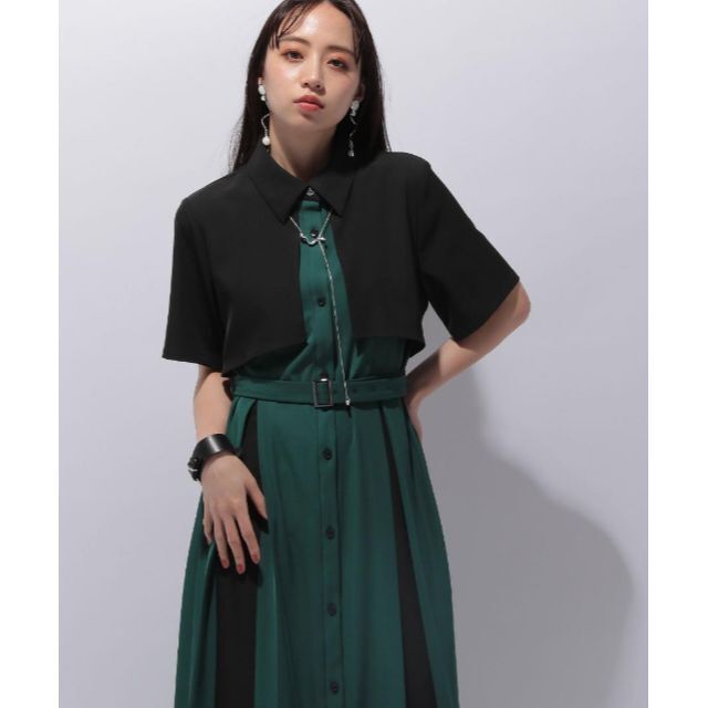 HARE - 新品 激レア 完売品 再販なし HARE バイカラータックワンピース