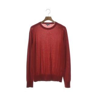 ランバン(LANVIN)のLANVIN ランバン ニット・セーター M 赤 【古着】【中古】(ニット/セーター)