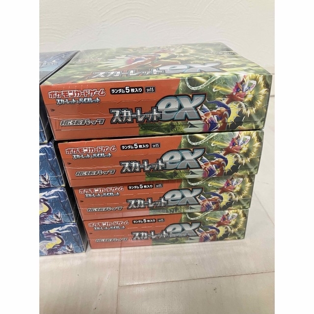 ポケモンカード バイオレットex スカーレットex BOX シュリンク付き