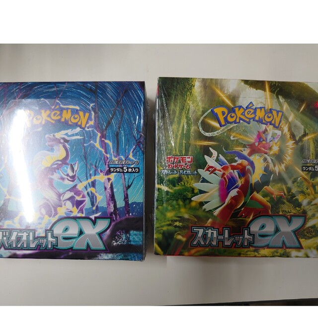 ポケモンカードスカーレットex/バイオレットex エンタメ/ホビーのトレーディングカード(Box/デッキ/パック)の商品写真