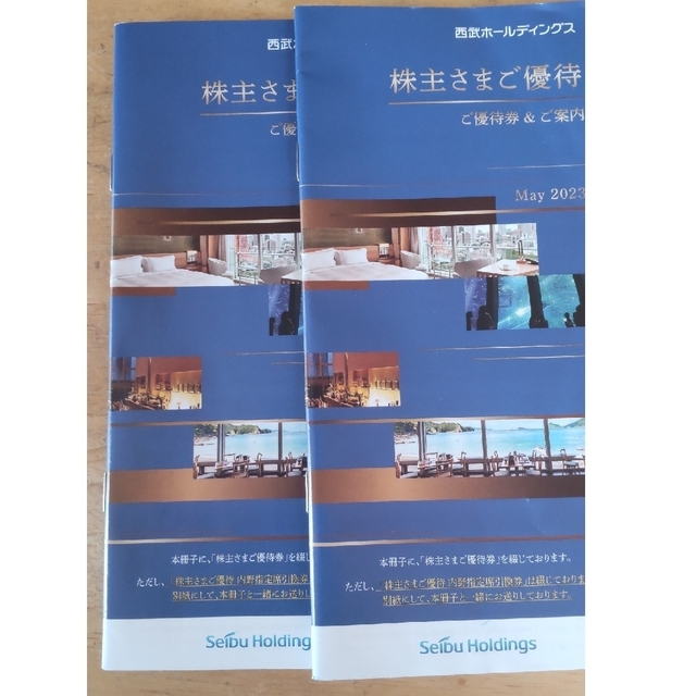 西武ホールディングス 株主さまご優待券 1000株主分(冊子 西武ホールディングス 株主さまご優待券 1000株主分(冊子