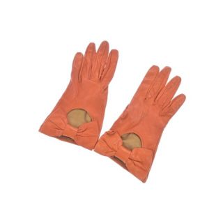 グローブス(Gloves)のGloves グローブス 手袋 7 オレンジ 【古着】【中古】(手袋)