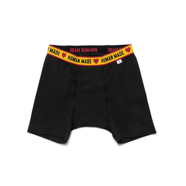 HUMAN MADE(ヒューマンメイド)のヒューマンメイド　HM BOXER BRIEF　黒M メンズのアンダーウェア(ボクサーパンツ)の商品写真