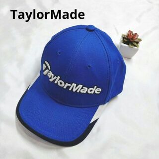 テーラーメイド(TaylorMade)のテーラーメイド　メンズゴルフ　キャップ　フリーサイズ　ブルー(ウエア)