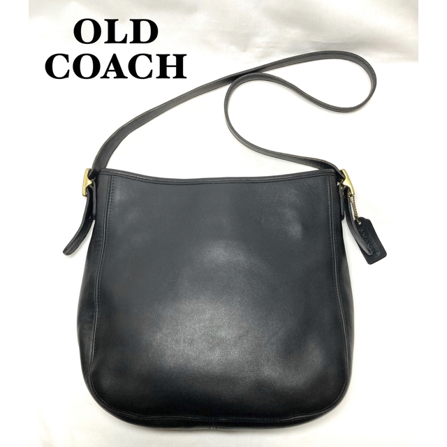 【美品】COACH オールドコーチ　ショルダーバッグ　ハーフムーン　6003 9