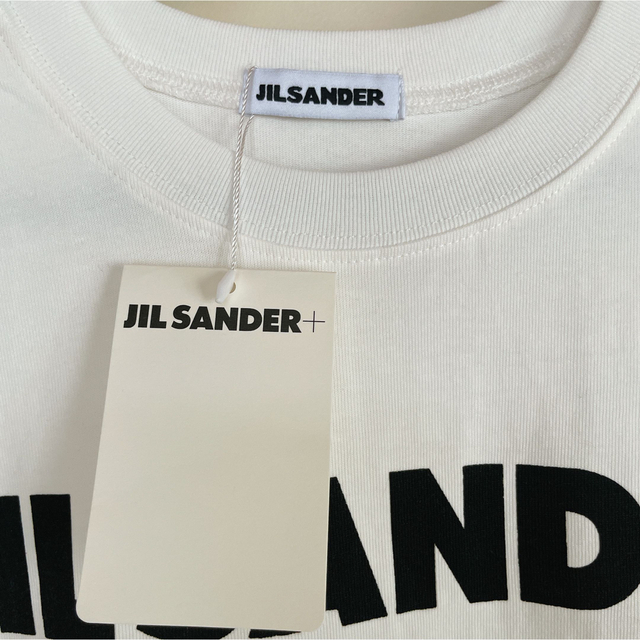 JIL SANDER  ジルサンダー　ロゴTシャツ　ホワイト　Mサイズ