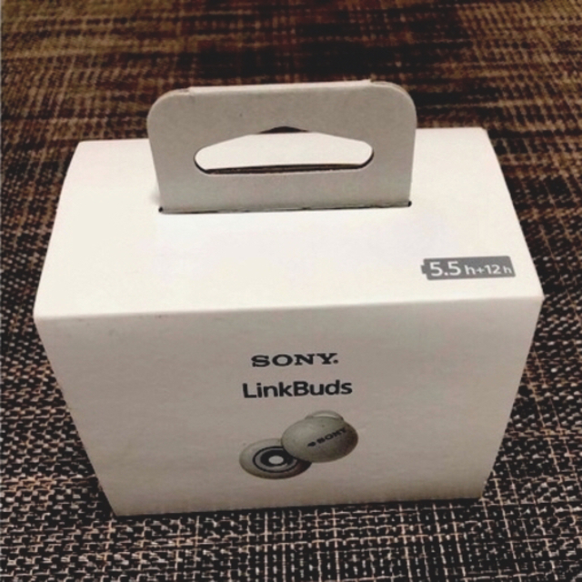 SONY(ソニー)のSONY  LinkBuds  WF-L900／ＷＭ(ホワイト) スマホ/家電/カメラのオーディオ機器(ヘッドフォン/イヤフォン)の商品写真