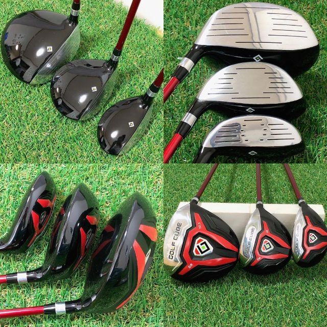 美品 GOLF CUBE GC-7 メンズゴルフ10本セット 右 S 初心者の通販
