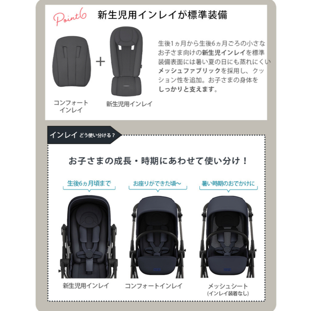 メリオカーボン サイベックス 最新 2023 A型ベビーカー シーシェル