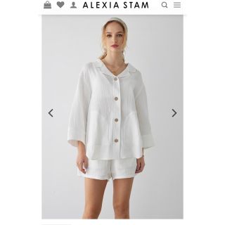 アリシアスタン(ALEXIA STAM)のCozy Cotton Gauze Shirt アリシアスタン(シャツ/ブラウス(長袖/七分))