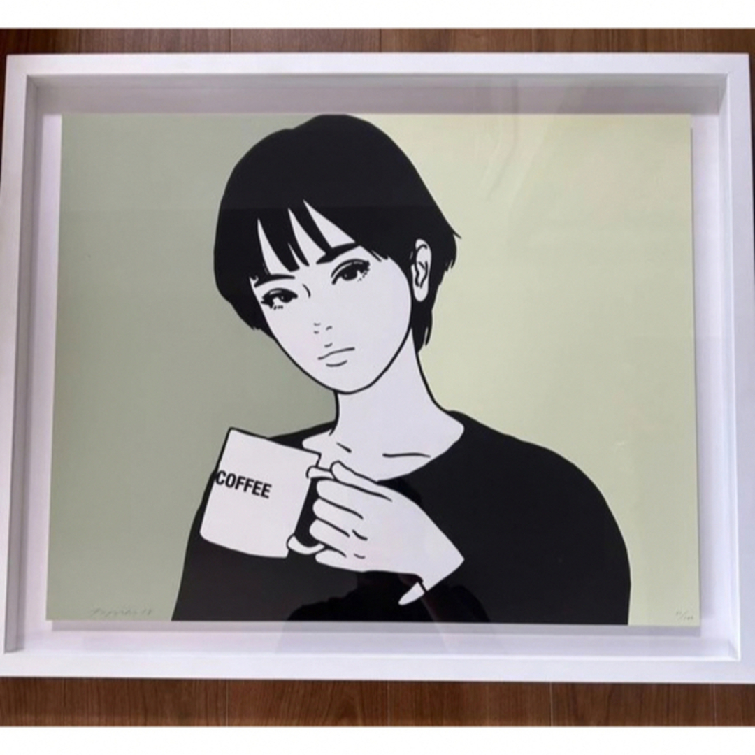 kyne  シルクスクリーン　アートフェアアジア福岡2018  エンタメ/ホビーの美術品/アンティーク(版画)の商品写真
