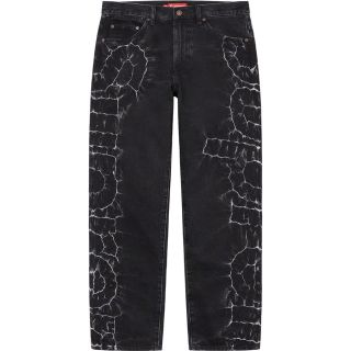 シュプリーム(Supreme)のsupreme shibori denim loose fit jean(デニム/ジーンズ)