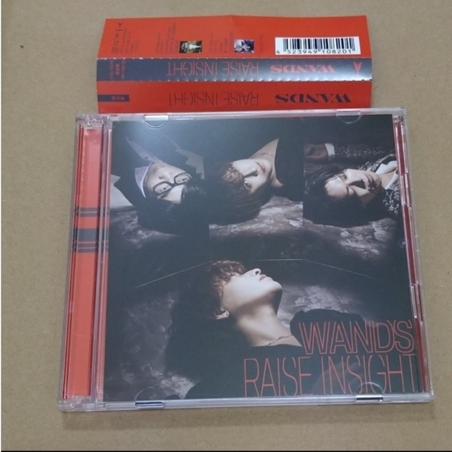 WANDS　RAISE INSIGHT通常盤CD+Blu-ray　シリアルなし エンタメ/ホビーのCD(ポップス/ロック(邦楽))の商品写真