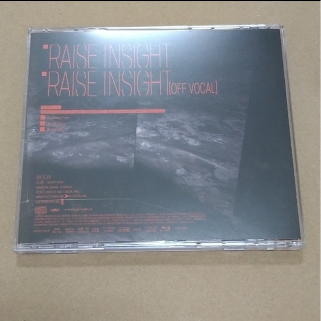 WANDS　RAISE INSIGHT通常盤CD+Blu-ray　シリアルなし エンタメ/ホビーのCD(ポップス/ロック(邦楽))の商品写真