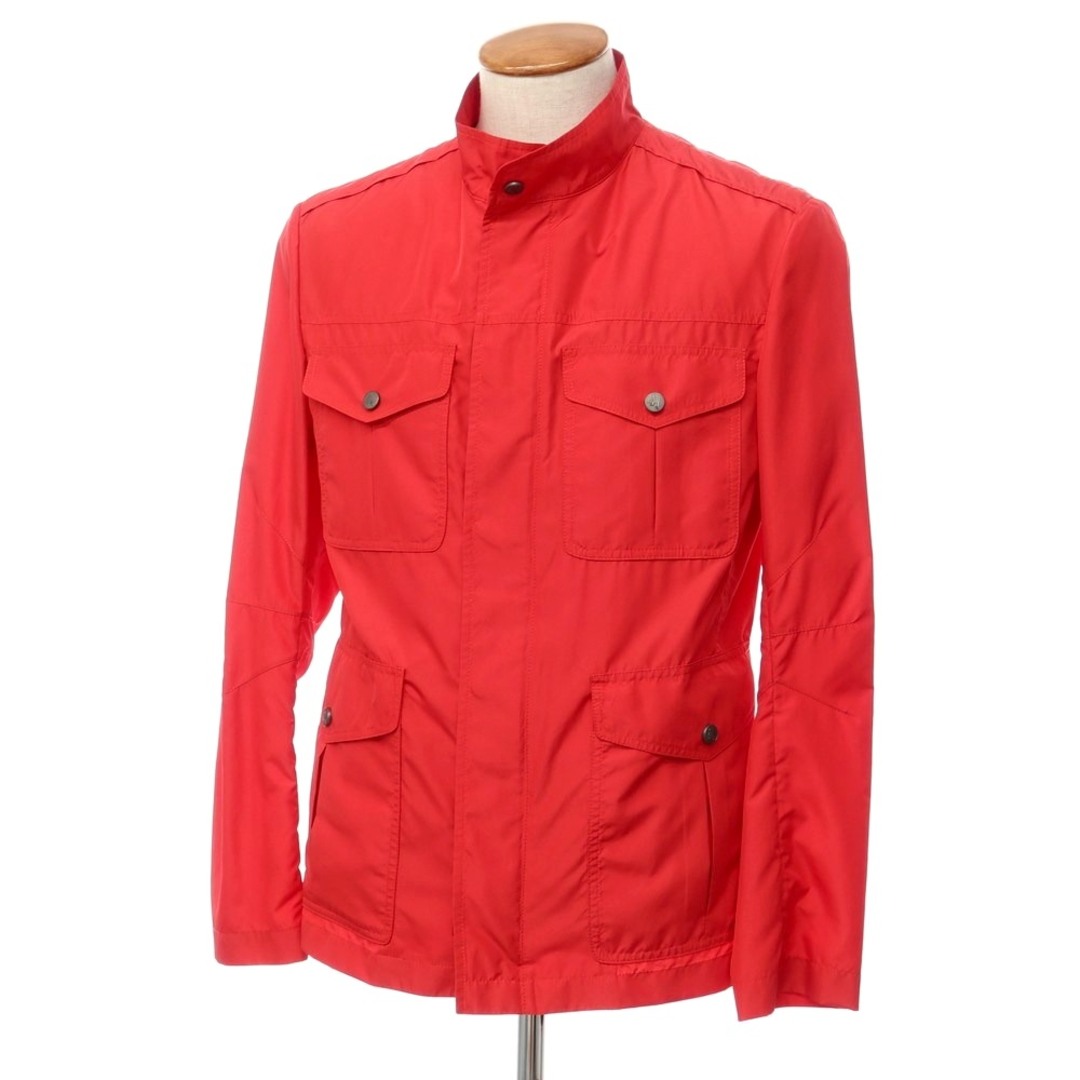 【新品アウトレット】シーラップ Sealup PACKABLE 4POCKET JACKET ポリエステル ミリタリージャケット レッド【サイズ46】【メンズ】