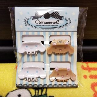 シナモロール(シナモロール)の新品❤️サンリオ　シナモロール　ミニヘアクリップ(バレッタ/ヘアクリップ)