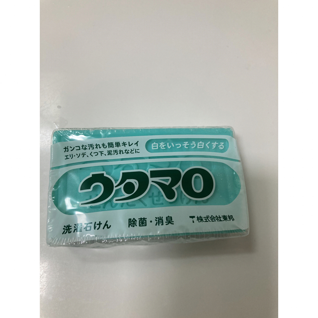 東邦(トウホウ)のウタマロ 洗濯用石けん 133g インテリア/住まい/日用品の日用品/生活雑貨/旅行(洗剤/柔軟剤)の商品写真