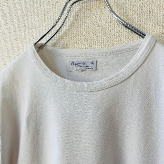 agnes b.(アニエスベー)のAguis b homme アニエスべー オム　Tシャツ　半袖　シンプル　無地 メンズのトップス(Tシャツ/カットソー(半袖/袖なし))の商品写真