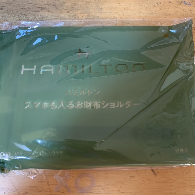 Hamilton(ハミルトン)のMono Master モノマスター8月号付録 ハミルトン お財布ショルダー メンズのバッグ(ショルダーバッグ)の商品写真