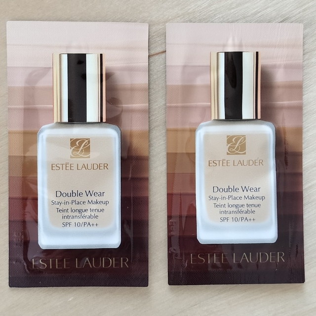 Estee Lauder エスティローダー ダブルウェアステイインプレイスメークアップ サンプルの通販 by omocchi|エスティローダー ならラクマ エスティローダー ダブルウェアステイインプレイス メークアップ サンプル