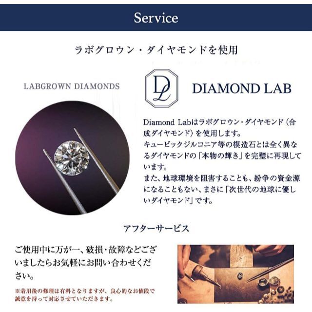 Diamond Lab ダイヤモンド ネックレス レディース 一粒 人気 0.0 2