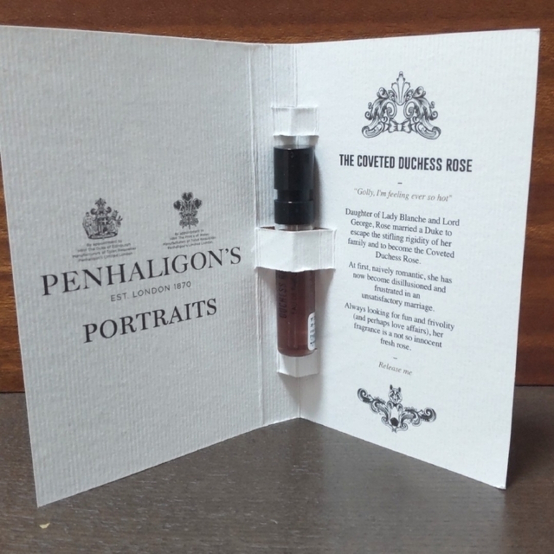 Penhaligon's(ペンハリガン)のペンハリガン　ザ　コヴェテッド　デュシェス　ローズ　オードパルファム　1.5ml コスメ/美容の香水(香水(女性用))の商品写真