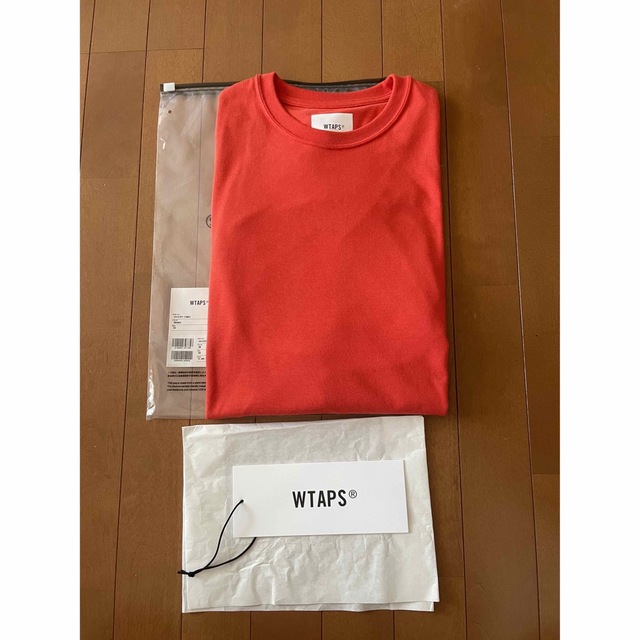 WTAPS 19SS WORF ロンT 長袖Tシャツ オレンジ04RUBACS