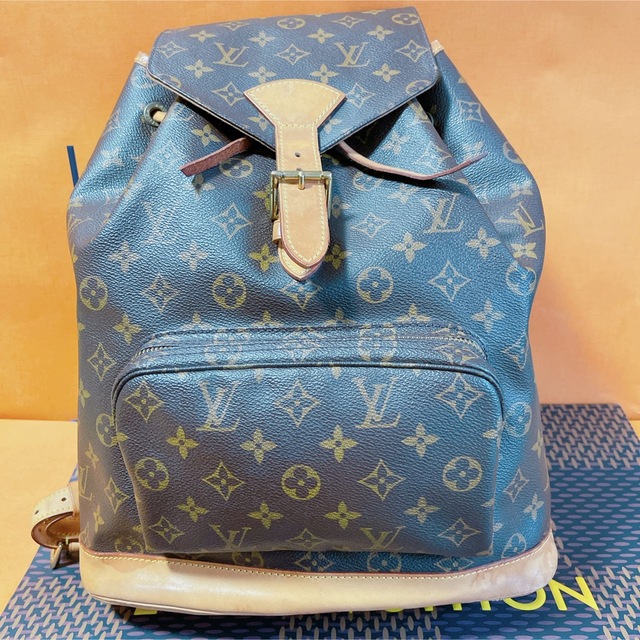 ルイヴィトン/LOUIS VUITTON　リュックサック　モノグラム　モンスリ