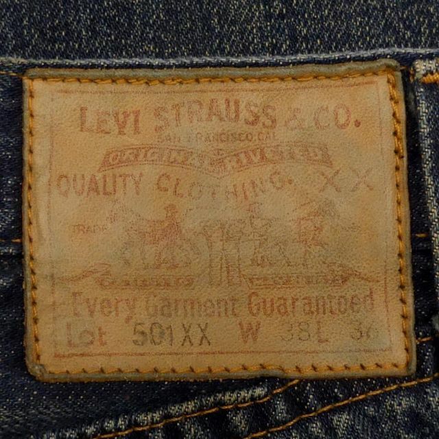 リーバイス501XXヴィンテージ復刻 W38 Levi's バレンシアJJ342