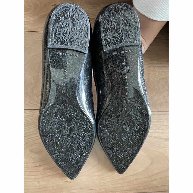 UNITED ARROWS(ユナイテッドアローズ)のテンパレイト　IRMA GLITTER ブラック　41 レディースの靴/シューズ(ハイヒール/パンプス)の商品写真