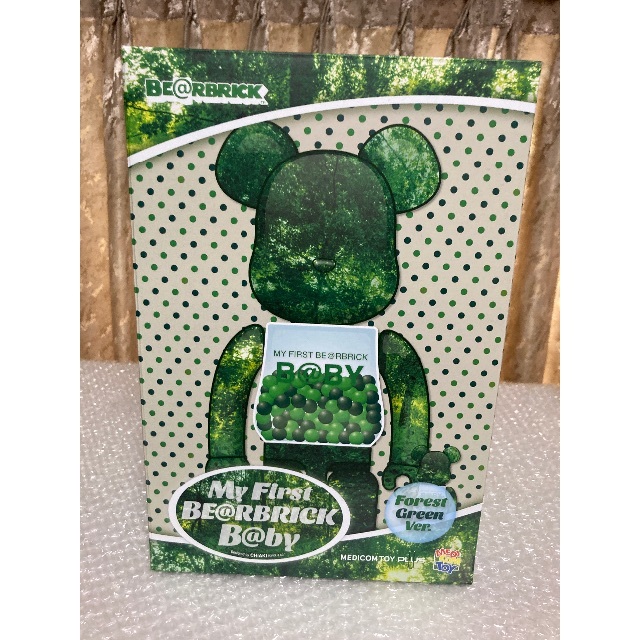 MY FIRST BE@RBRICK B@BY FOREST GREEN