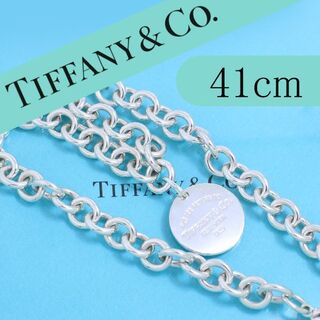 Tiffany & Co. - ティファニー　TIFFANY　リターントゥ　チョーカー　41cm　サークル