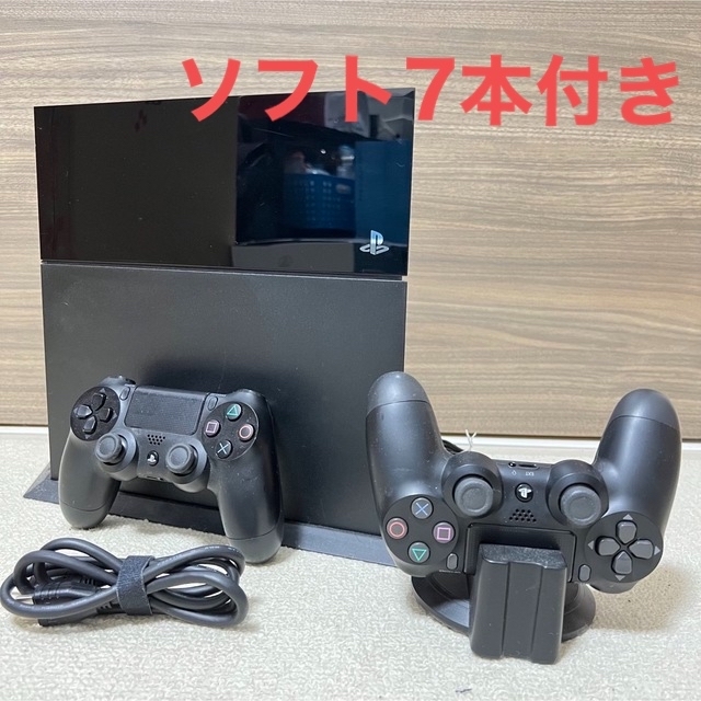 PS4 本体+コントローラー2個+ソフト7本 - www.sorbillomenu.com