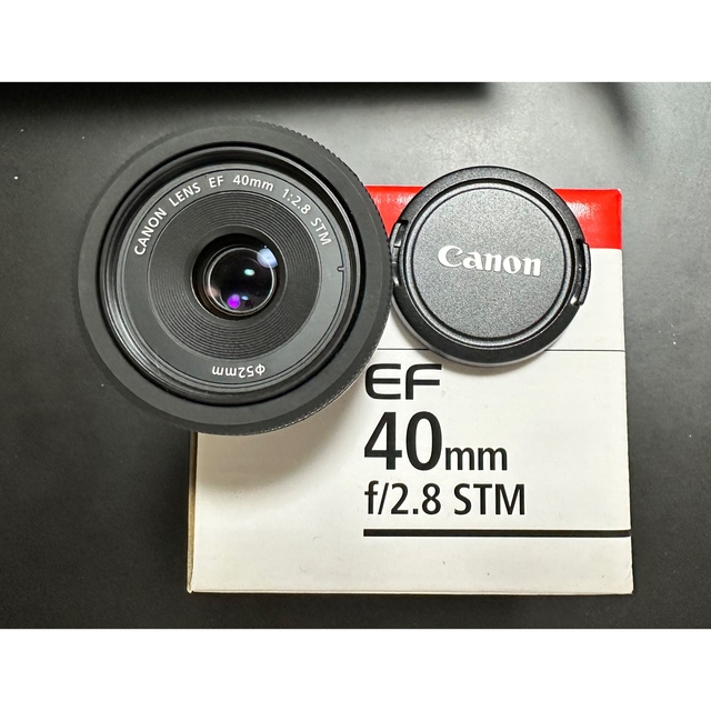 Canon EF 40mm f2.8 STM パンケーキレンズ - レンズ(単焦点)