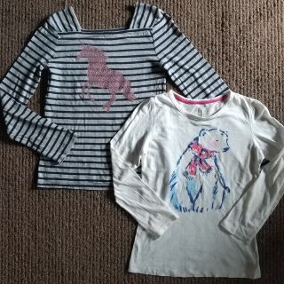 ギャップキッズ(GAP Kids)のGap/140/アニマルロングTシャツ２枚セット(Tシャツ/カットソー)