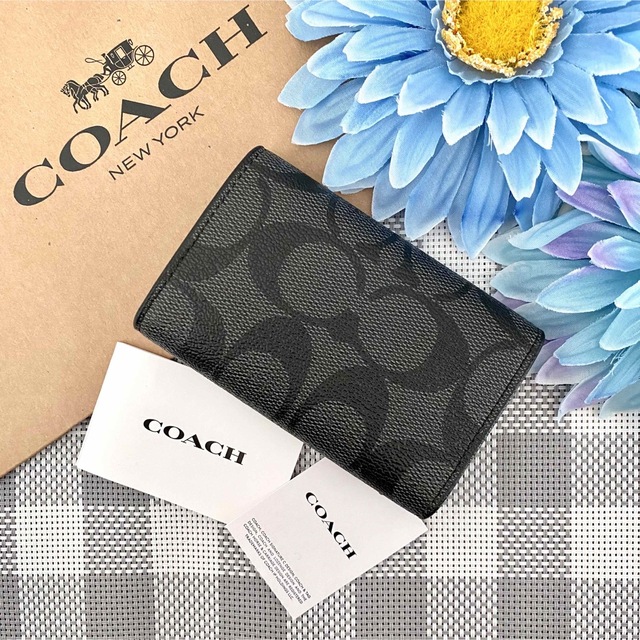 ★新品   COACHキーケース   コーチ   ブラック   キーケース