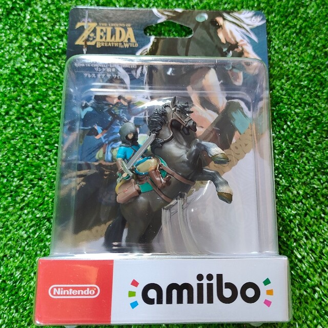 新品未開封】ゼルダの伝説 ブレスオブザワイルド amiibo リンク 騎乗 テ