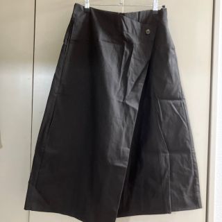 アースエコロコ(earth_eco_loco)のパンツ 巻きスカート風 カフェパンツ XL ワイドパンツ ガウチョ 綿 ゆっ(ショートパンツ)