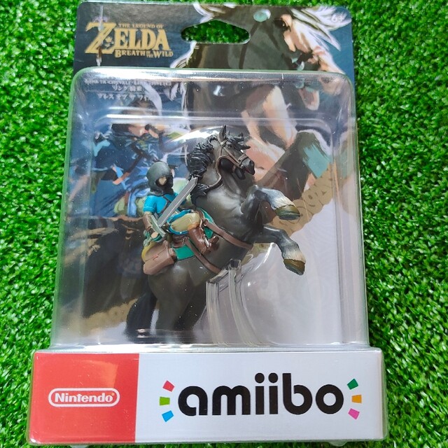 任天堂(ニンテンドウ)の【新品未開封】ゼルダの伝説 ブレスオブザワイルド amiibo リンク 騎乗 テ エンタメ/ホビーのフィギュア(ゲームキャラクター)の商品写真