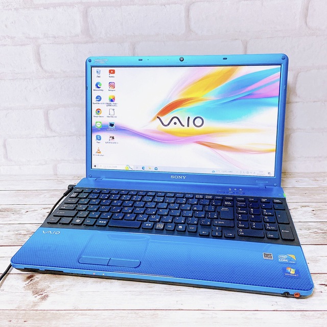 【超美品】VAIO☘Corei7＆大容量‼カメラ付き/すぐ使えるノートパソコン✨ 1