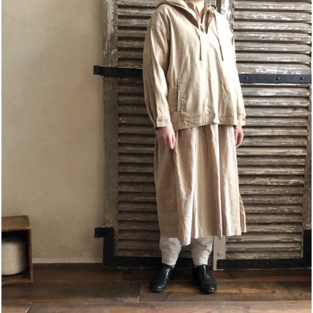 nest Robe(ネストローブ)のnest robe | UpcycleLino アノラックプルオーバー レディースのトップス(シャツ/ブラウス(長袖/七分))の商品写真