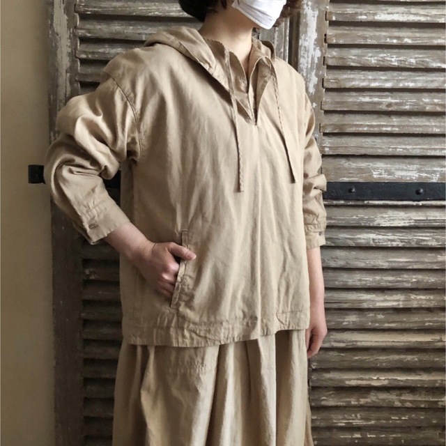 nest Robe(ネストローブ)のnest robe | UpcycleLino アノラックプルオーバー レディースのトップス(シャツ/ブラウス(長袖/七分))の商品写真