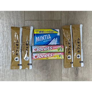 クロレッツ ✖︎ ミンティア ✖︎ カフェラテ(口臭防止/エチケット用品)