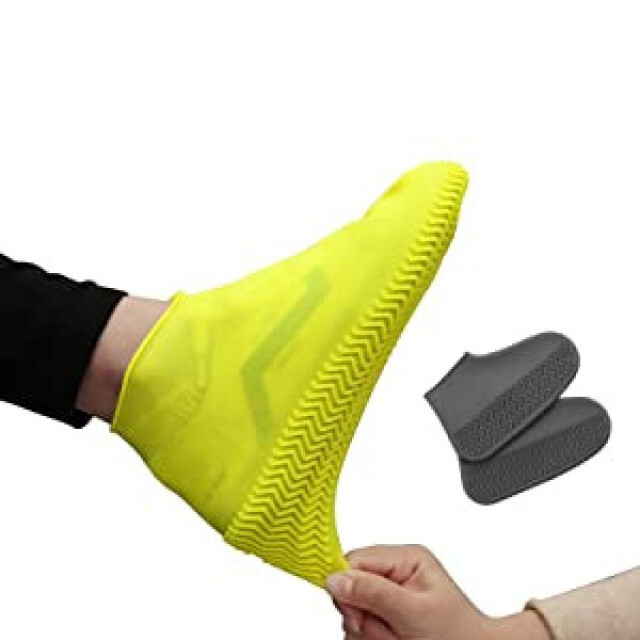シューズカバー シリコン レインカバー 靴カバー レインウエア 防水 黄色 Sの通販 by Rex シューズカバー シリコン レインカバー 靴カバー レインウエア 防水 黄 S