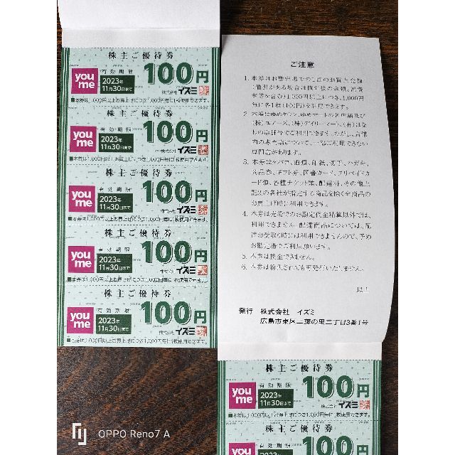 西九州新幹線 株式会社イズミ 株主優待券20000円分 | 192.155.92.212