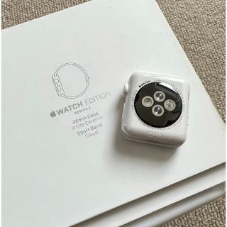 Apple Watch Edition ホワイトセラミック 38mm(その他)